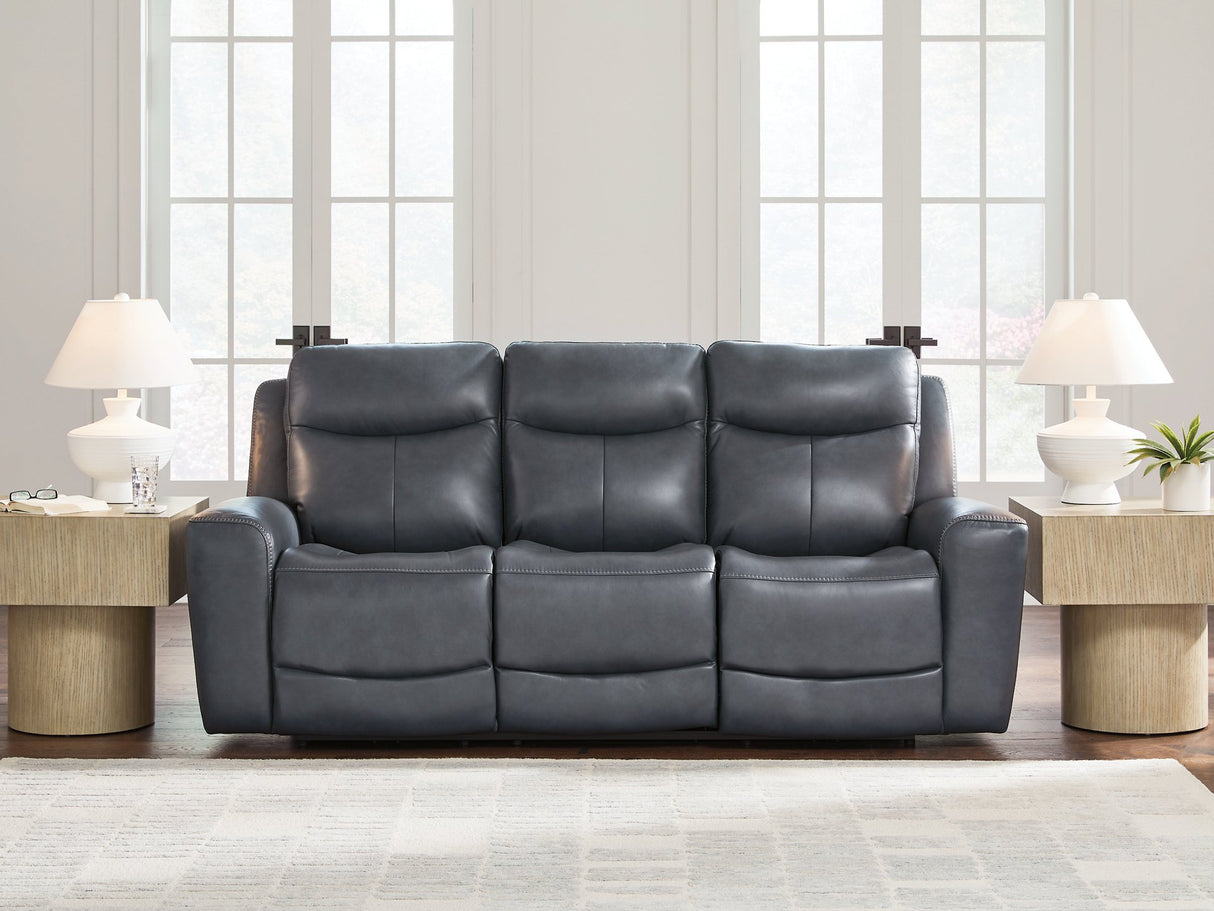 Next Move Power Reclining Sofa - galleria furniture outlet
