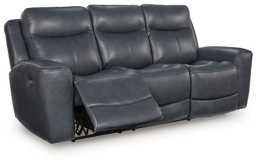 Next Move Power Reclining Sofa - galleria furniture outlet