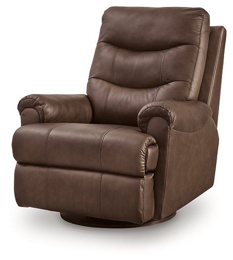 Flynwood Swivel Glider Recliner - galleria furniture outlet