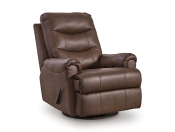 Flynwood Swivel Glider Recliner - galleria furniture outlet