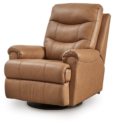 Flynwood Swivel Glider Recliner - galleria furniture outlet