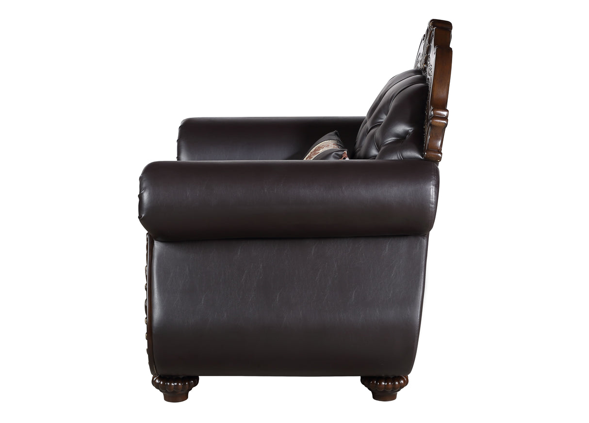 Maximus Chair Seat Cushion & Frame, Arms, And Throw Pillow