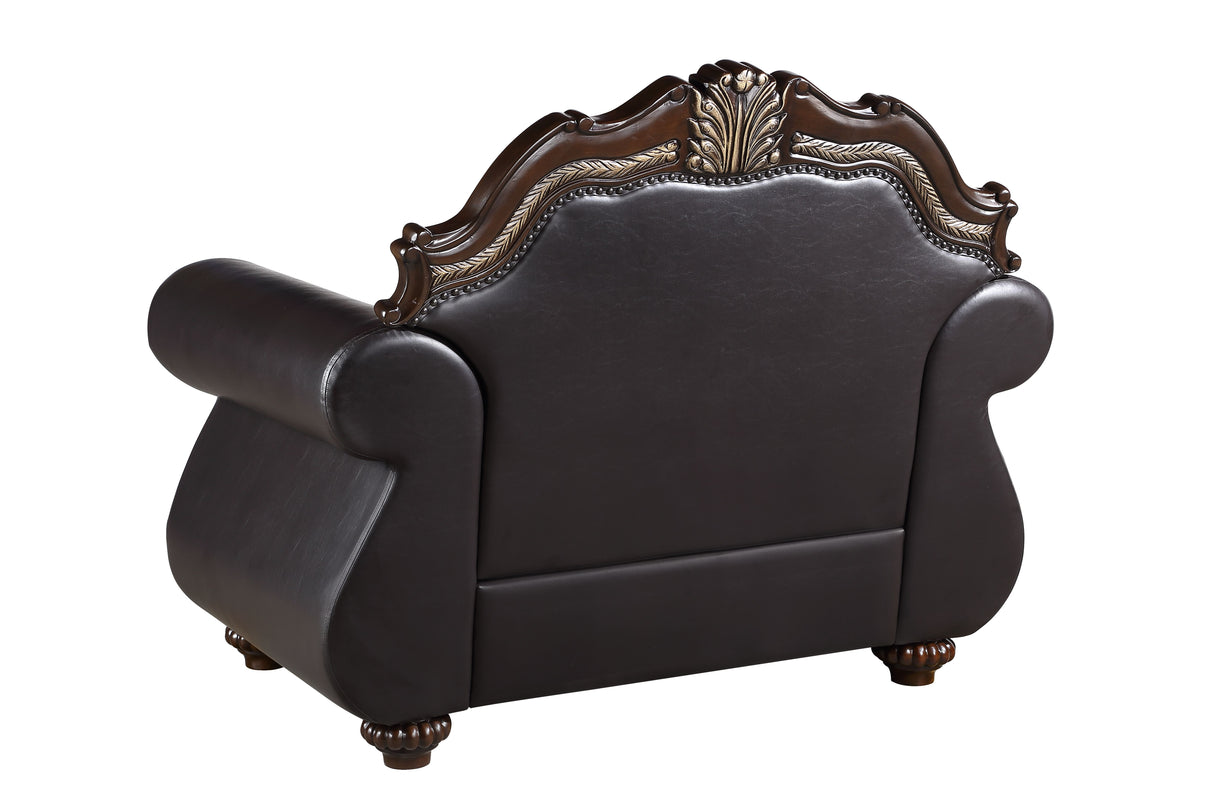 Maximus Chair Seat Cushion & Frame, Arms, And Throw Pillow