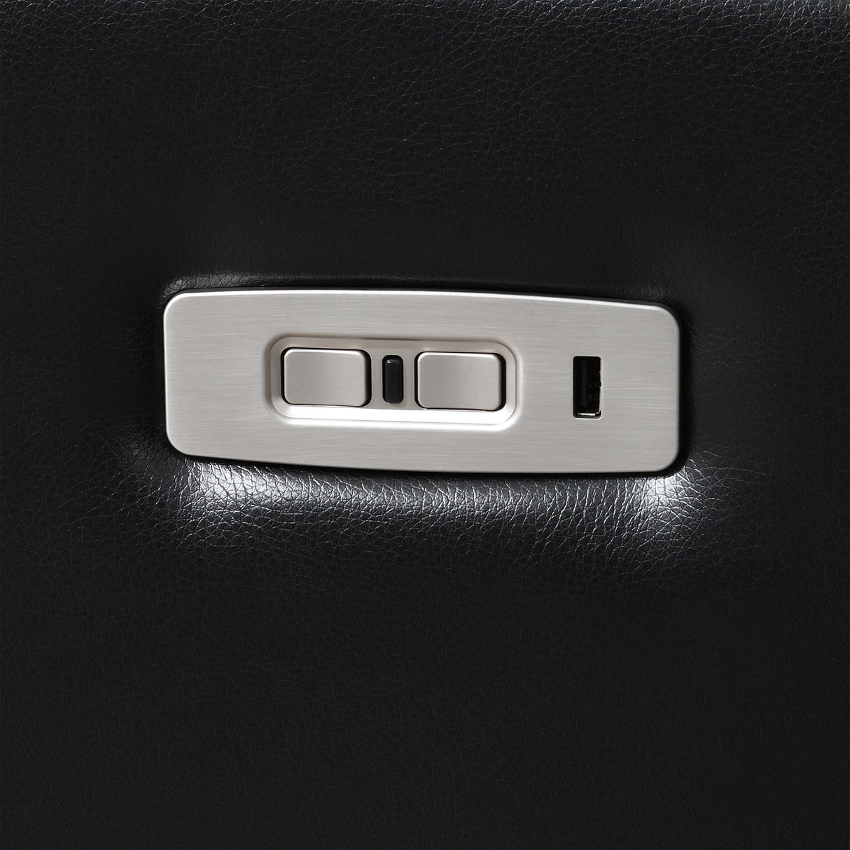 Orion Ii Glider Recliner W/ Pwr Fr & Hr-Black