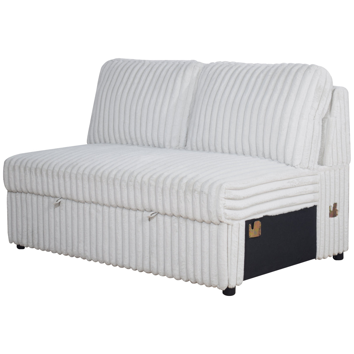 Bliss Loveseat W/Pull Out Bed-Mist Gray