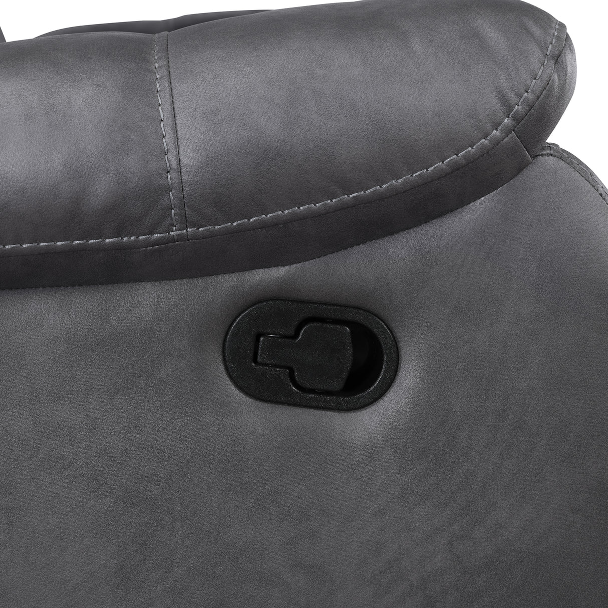 Morello Sofa W/Dual Recliner- Gray