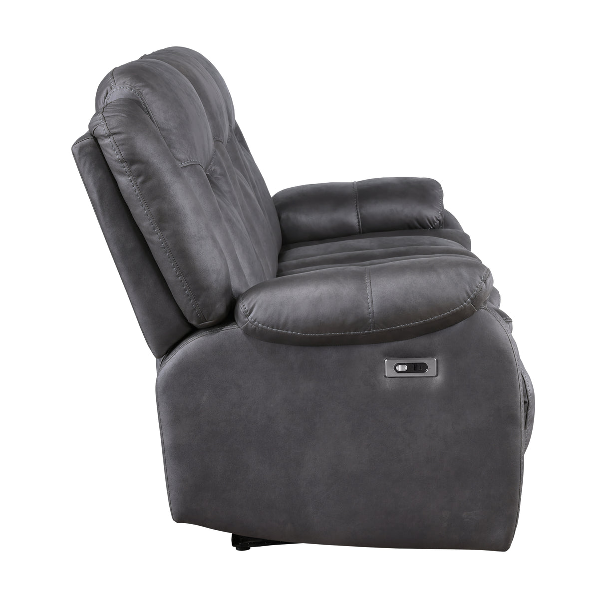 Morello Sofa W/Pwr Fr- Gray
