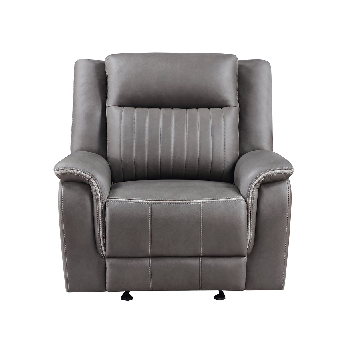 Enzo Glider Recliner- Gray