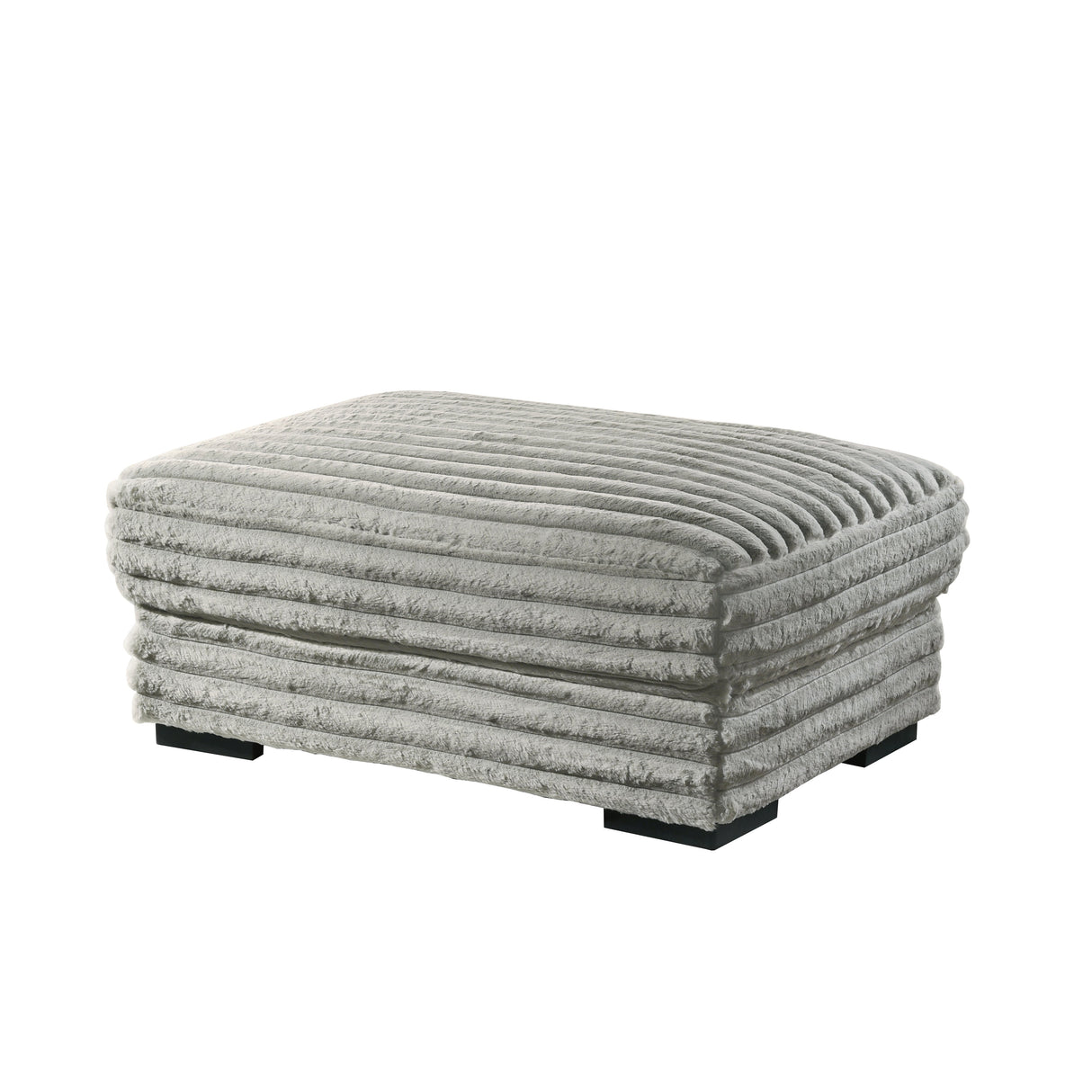 Embrace 41" Ottoman-Gray