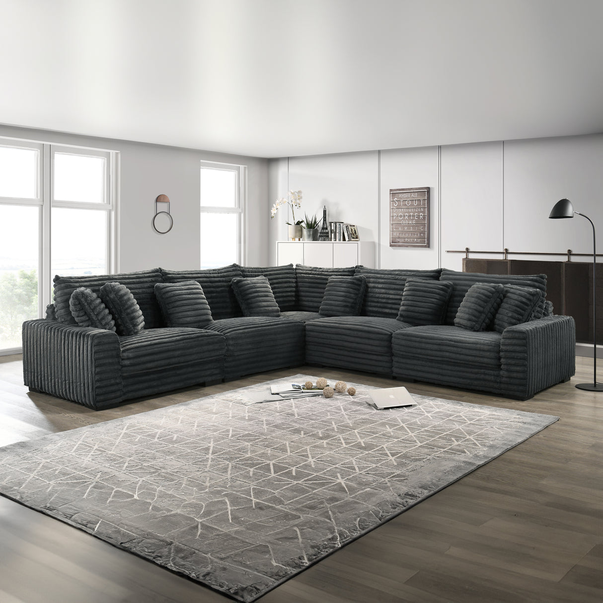 Embrace Laf Chair-Charcoal