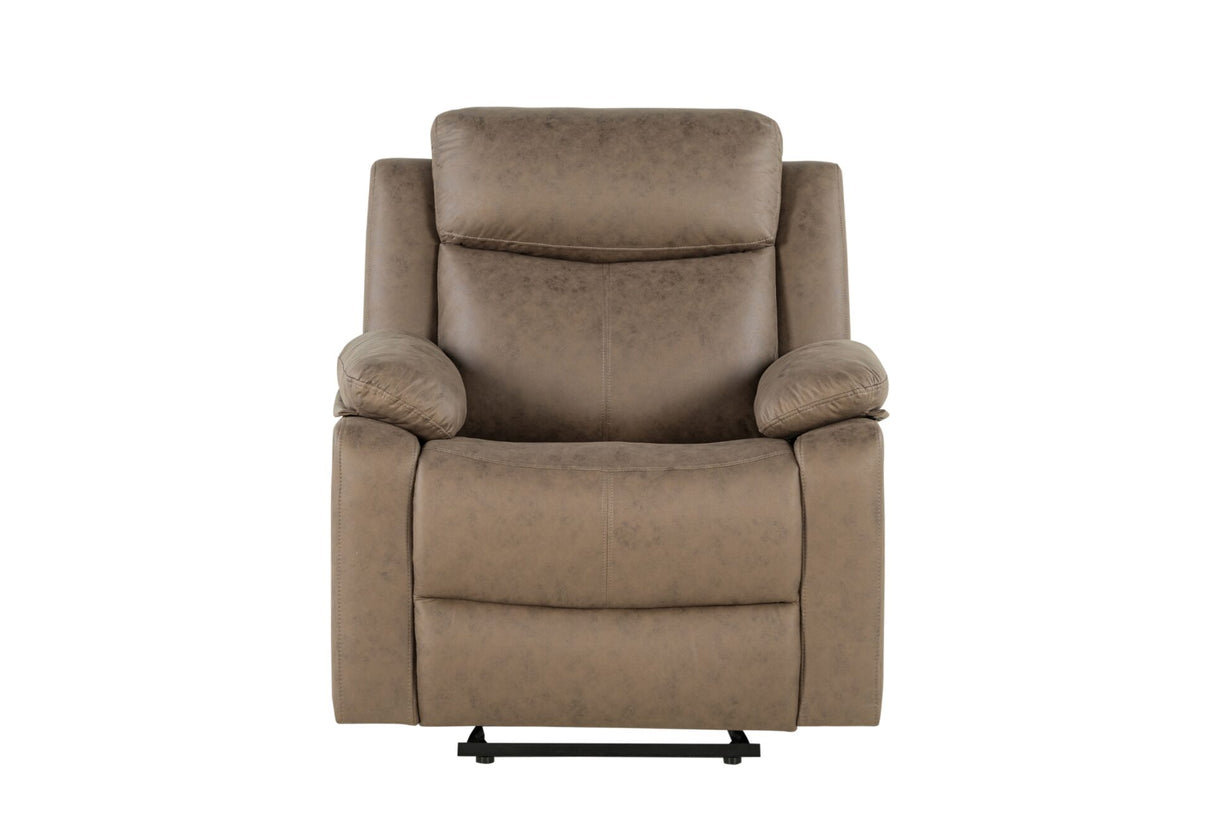 U6026 Brown Glider Recliner - galleria furniture outlet