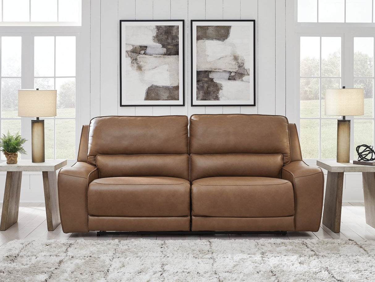 DeepWakes Power Reclining Sofa - galleria furniture outlet
