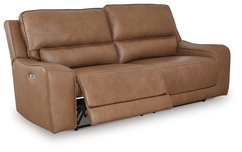 DeepWakes Power Reclining Sofa - galleria furniture outlet