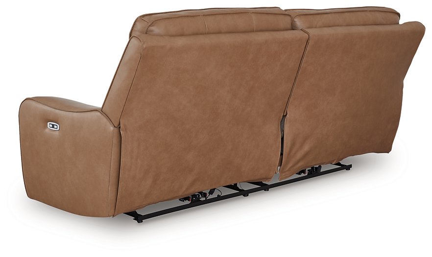 DeepWakes Power Reclining Sofa - galleria furniture outlet