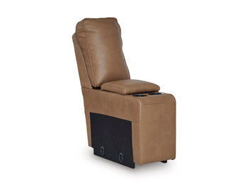 DeepWakes Power Reclining Sectional with Chaise - galleria furniture outlet