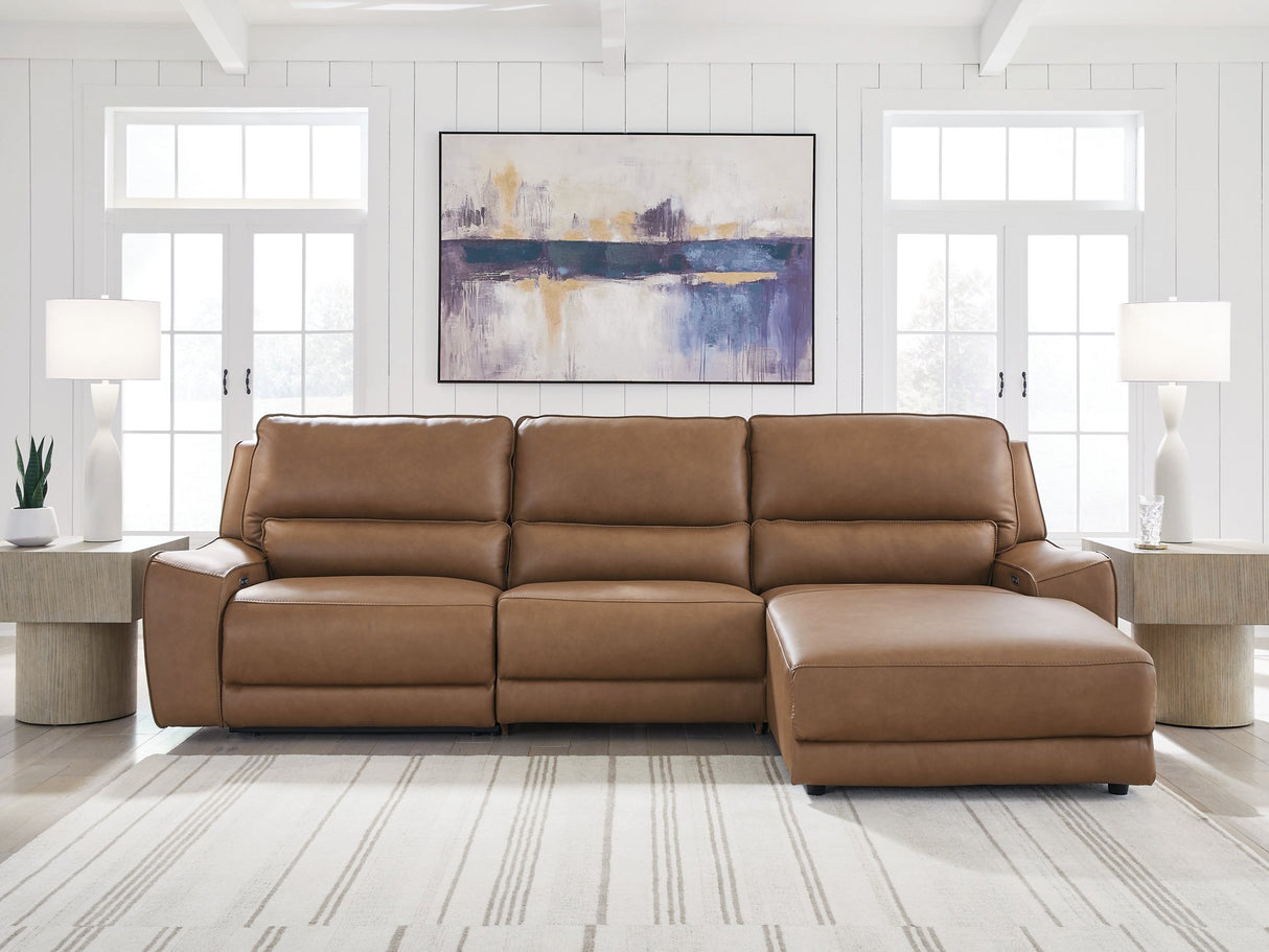DeepWakes Reclining Sofa Chaise - galleria furniture outlet