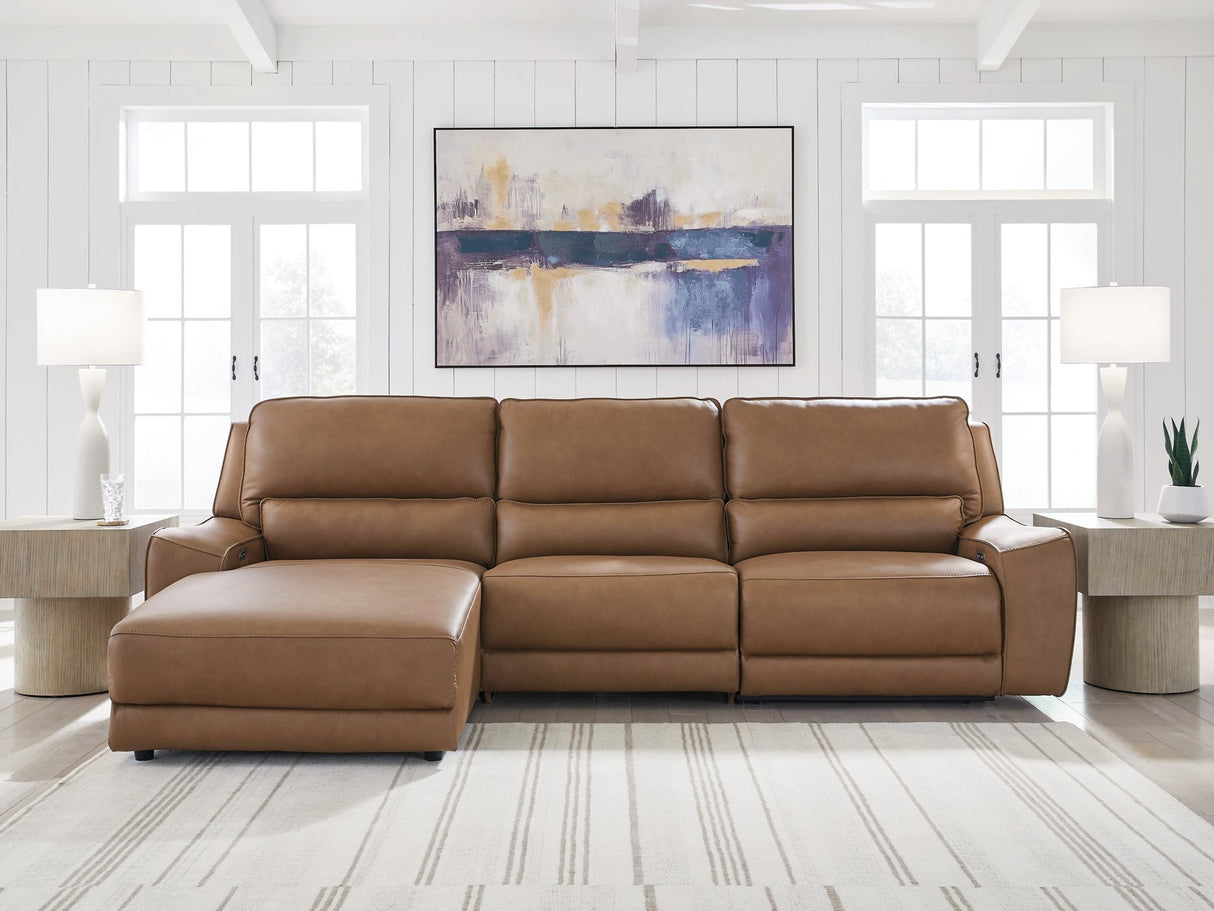 DeepWakes Reclining Sofa Chaise - galleria furniture outlet