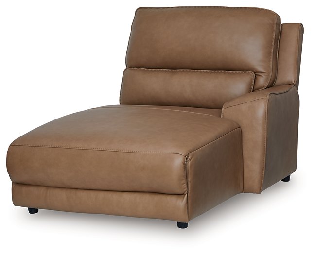 DeepWakes Power Reclining Sectional with Chaise - galleria furniture outlet