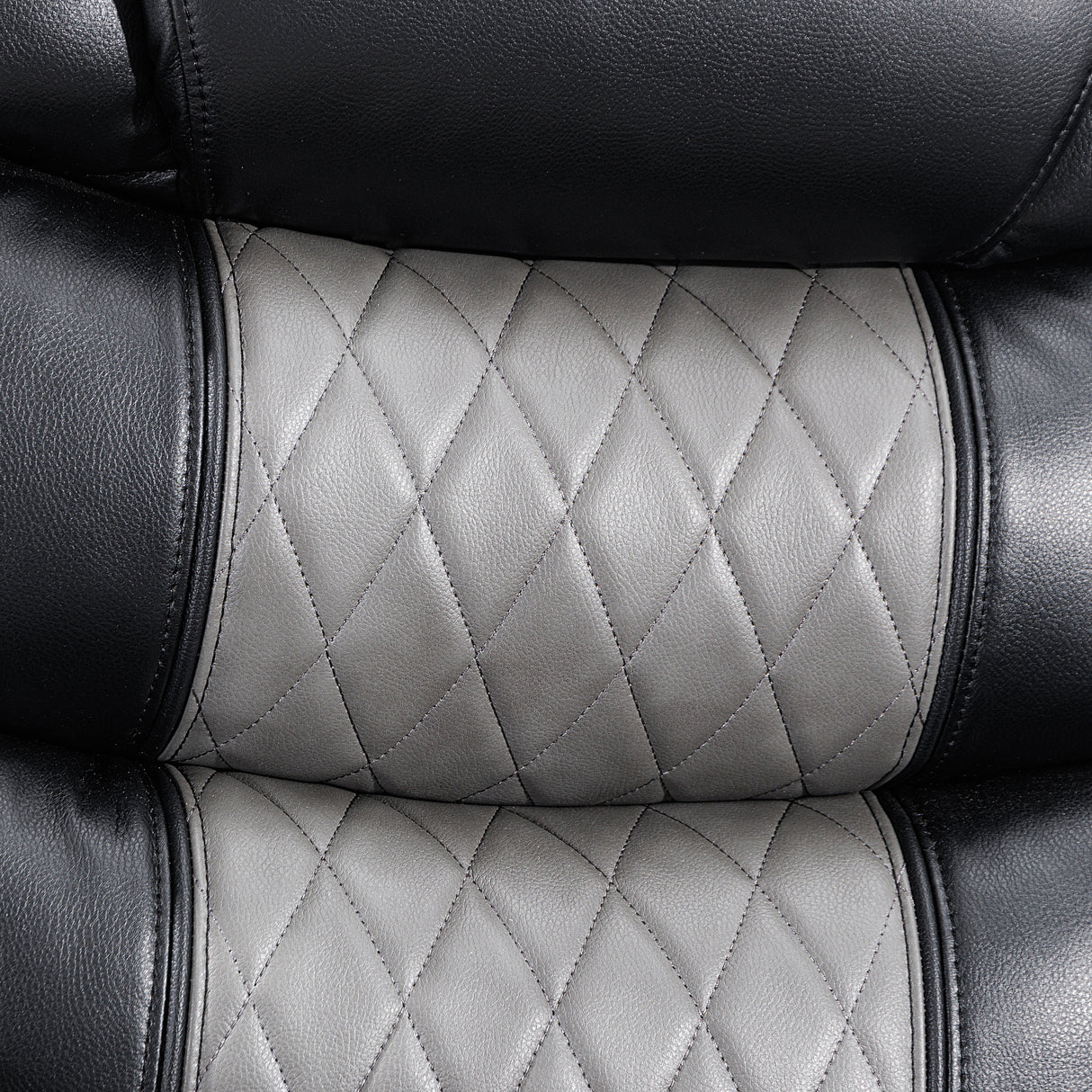 Nikko Glider Recliner W/Pwr Fr-Black/Gray