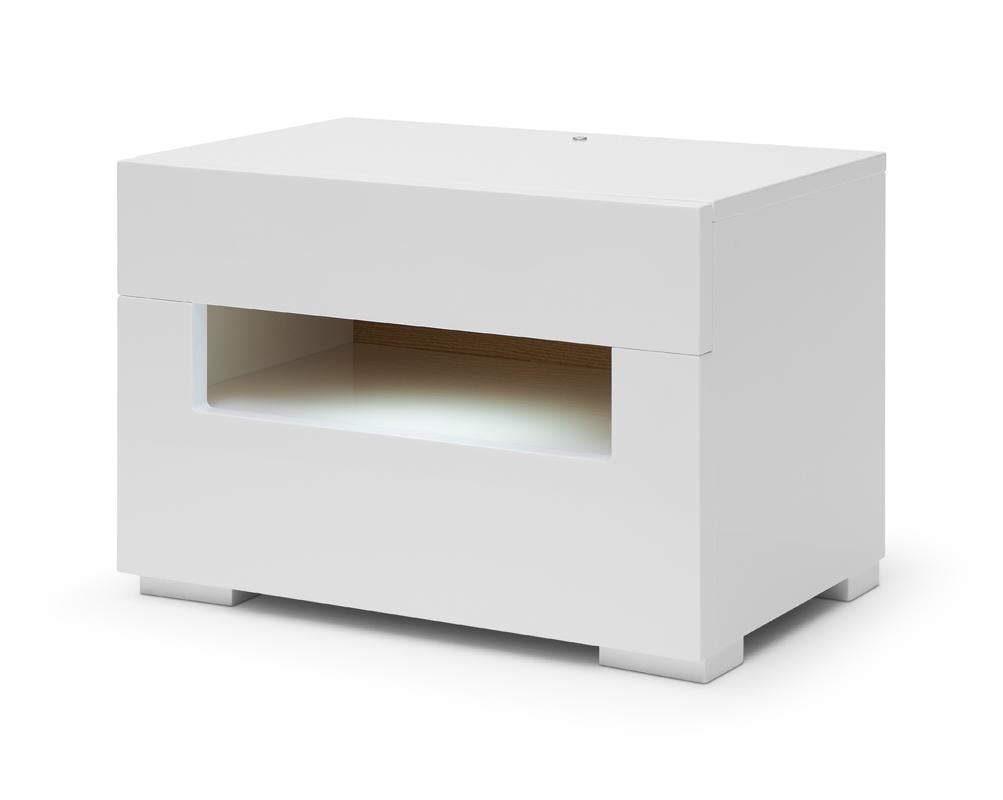 Ceres Modern Nightstand - galleria furniture outlet
