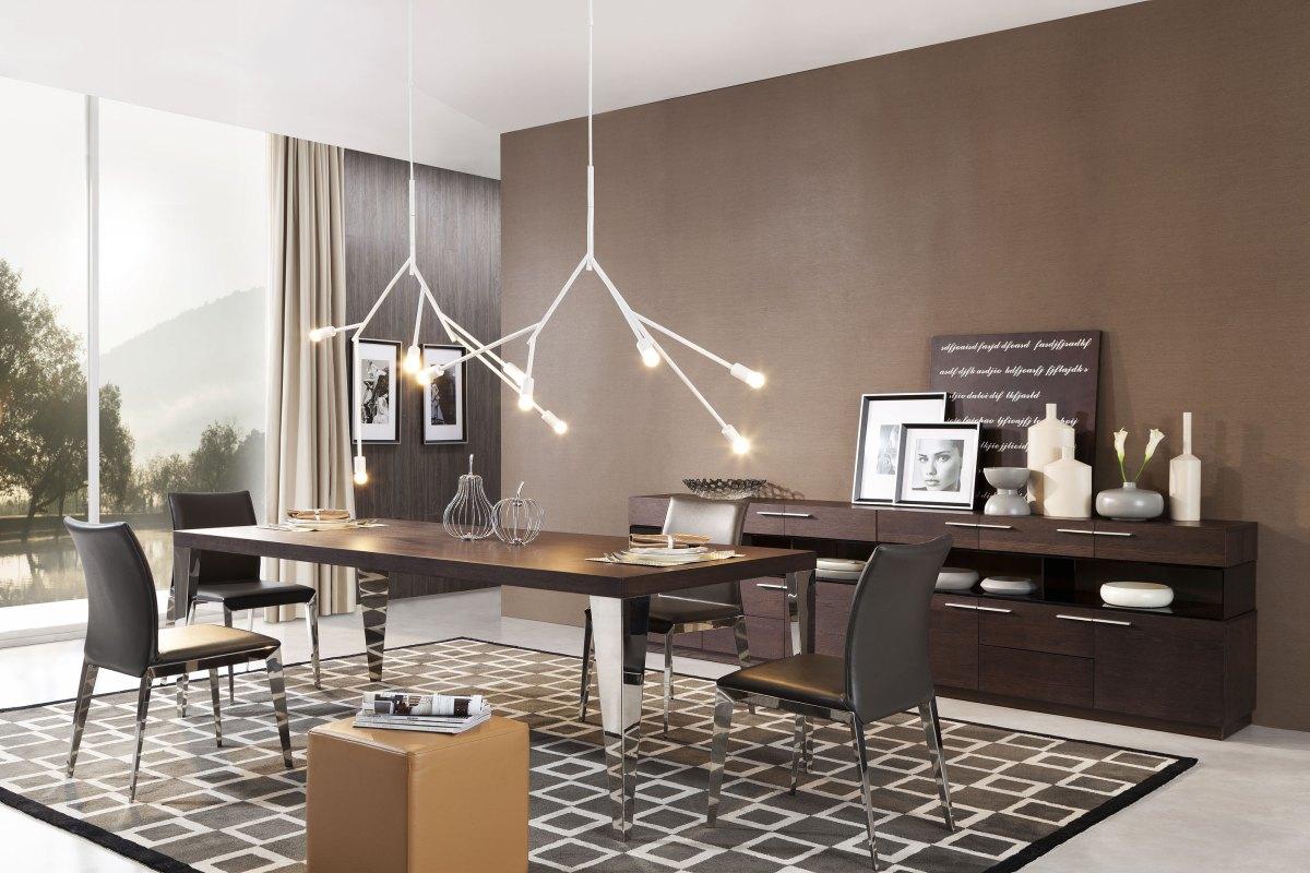 Daytona Modern Dining Table - galleria furniture outlet