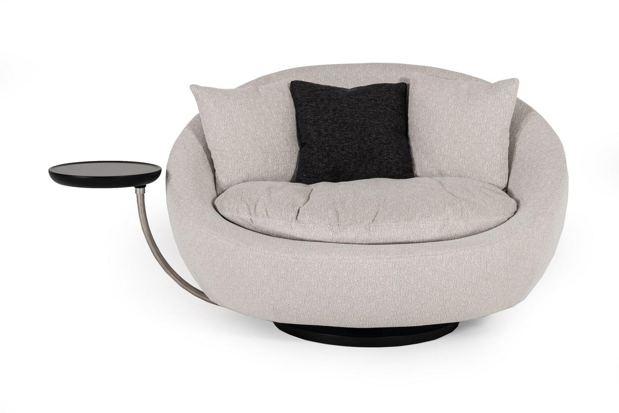 Divani Casa Alba Modern Lounge Chair