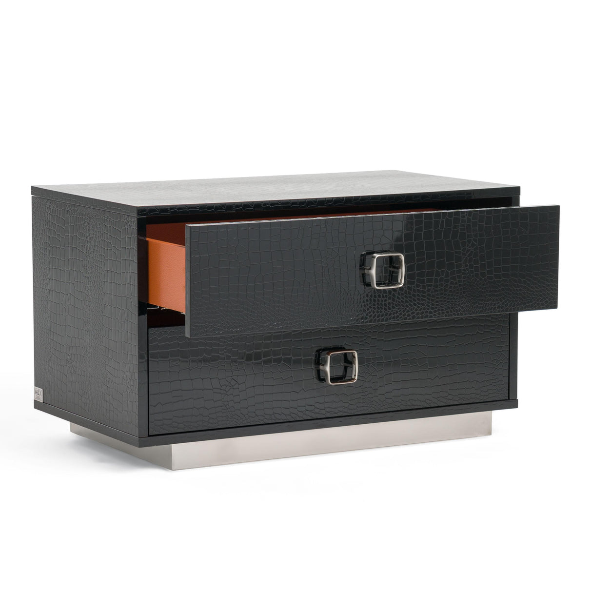 A&X Victoria Modern Nightstand - galleria furniture outlet
