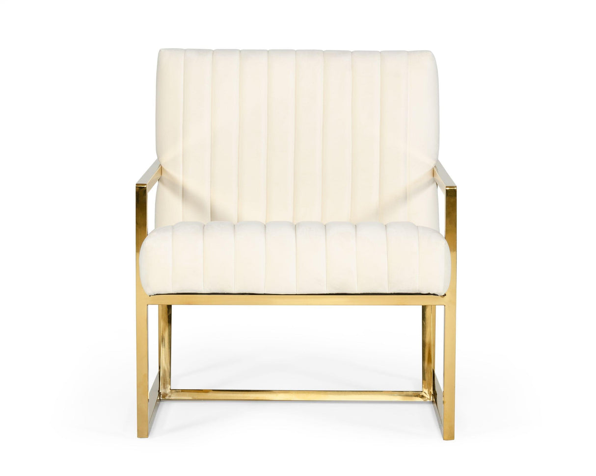 Divani Casa Baylor Modern Lounge Chair - galleria furniture outlet