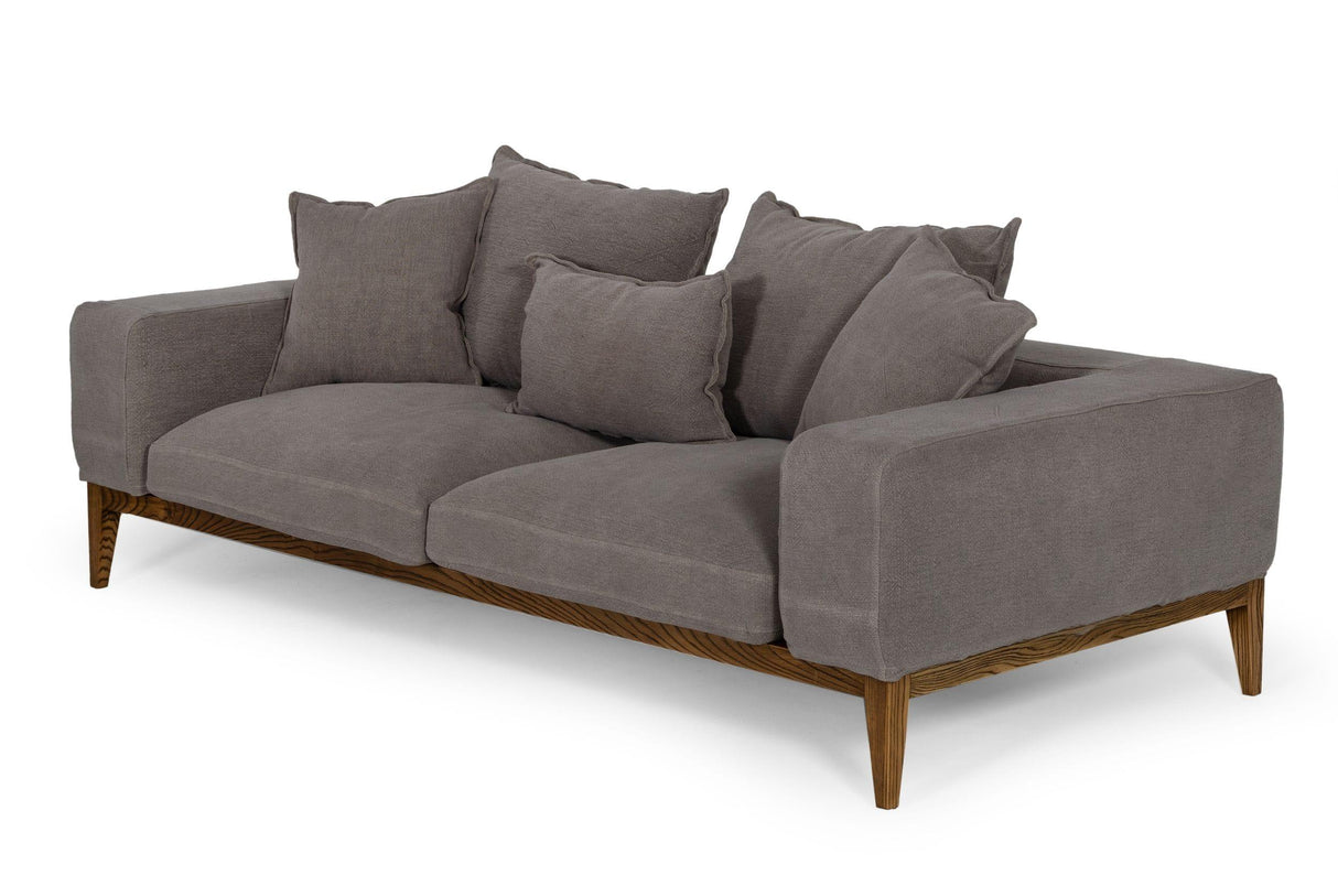Divani Casa Corina Modern Sofa - galleria furniture outlet