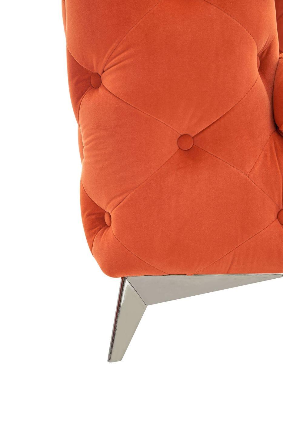Divani Casa Delilah Modern Loveseat