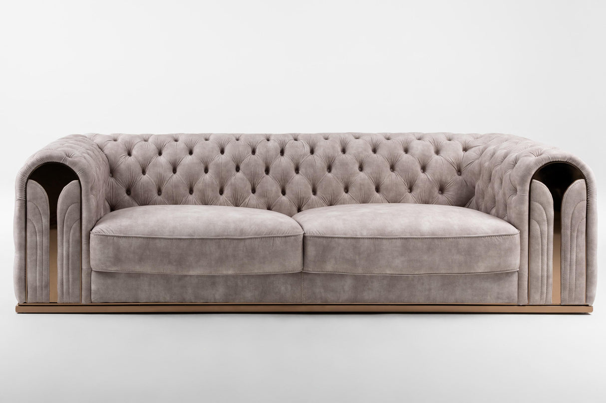 Divani Casa Dosie Transitional Sofa