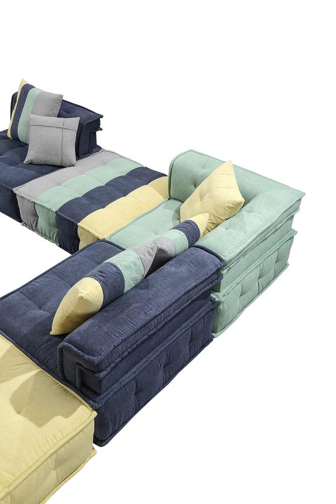 Divani Casa Dubai Modern Sectional Sofa