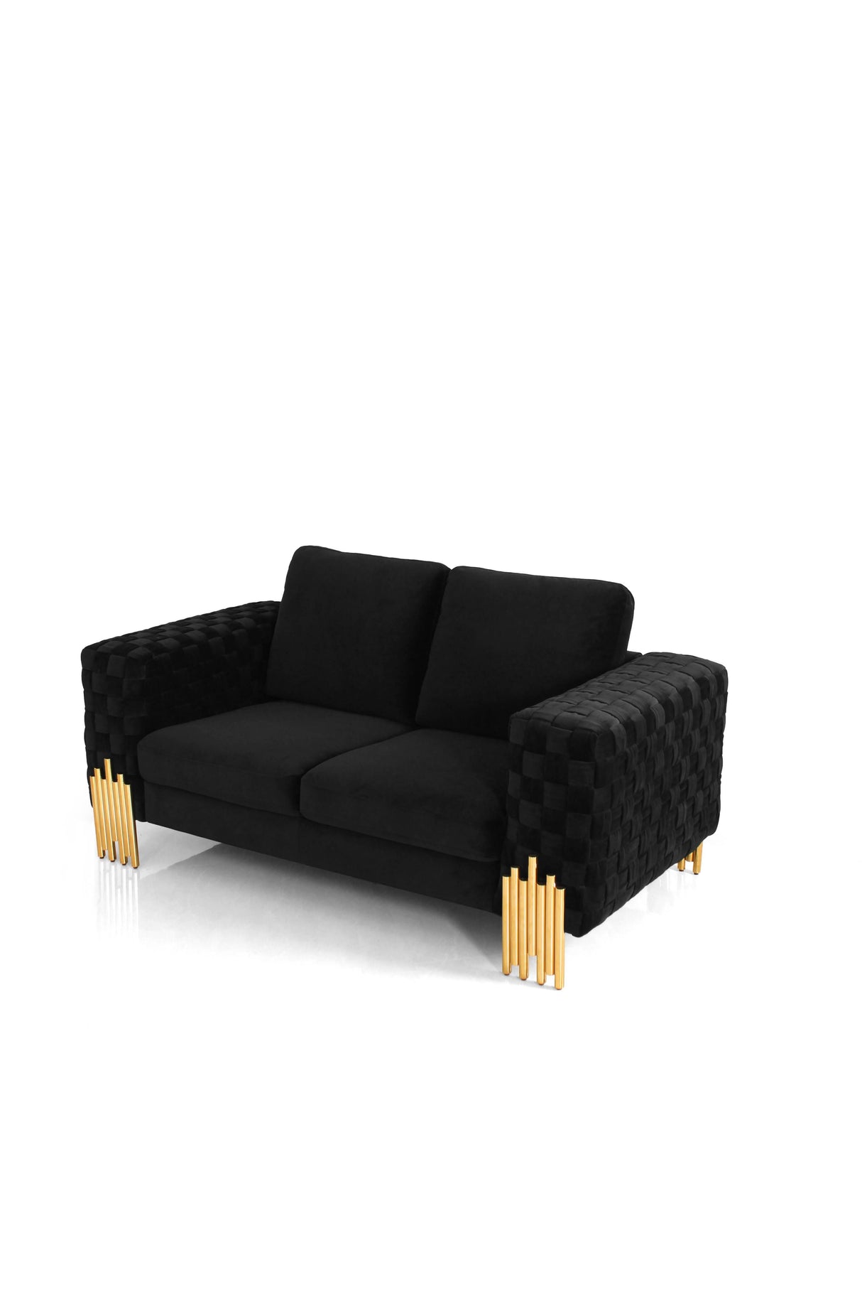 Divani Casa Georgia Modern Loveseat - galleria furniture outlet