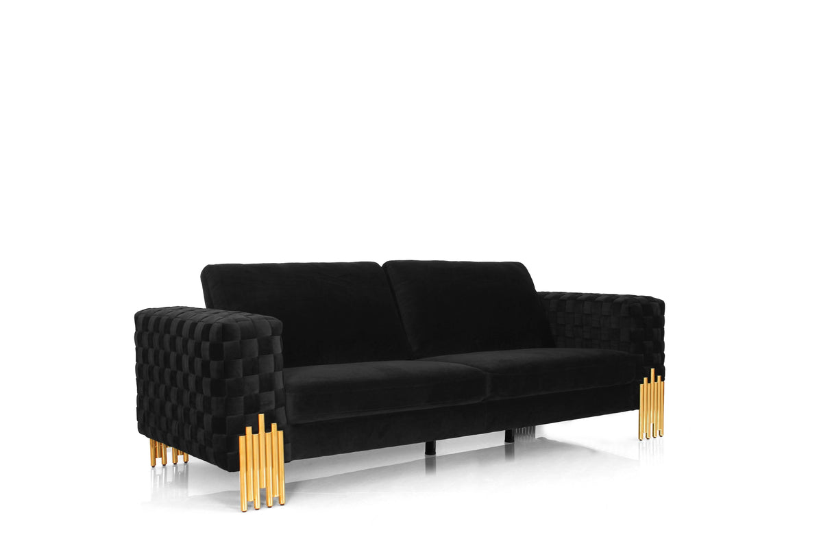 Divani Casa Georgia Modern Sofa - galleria furniture outlet