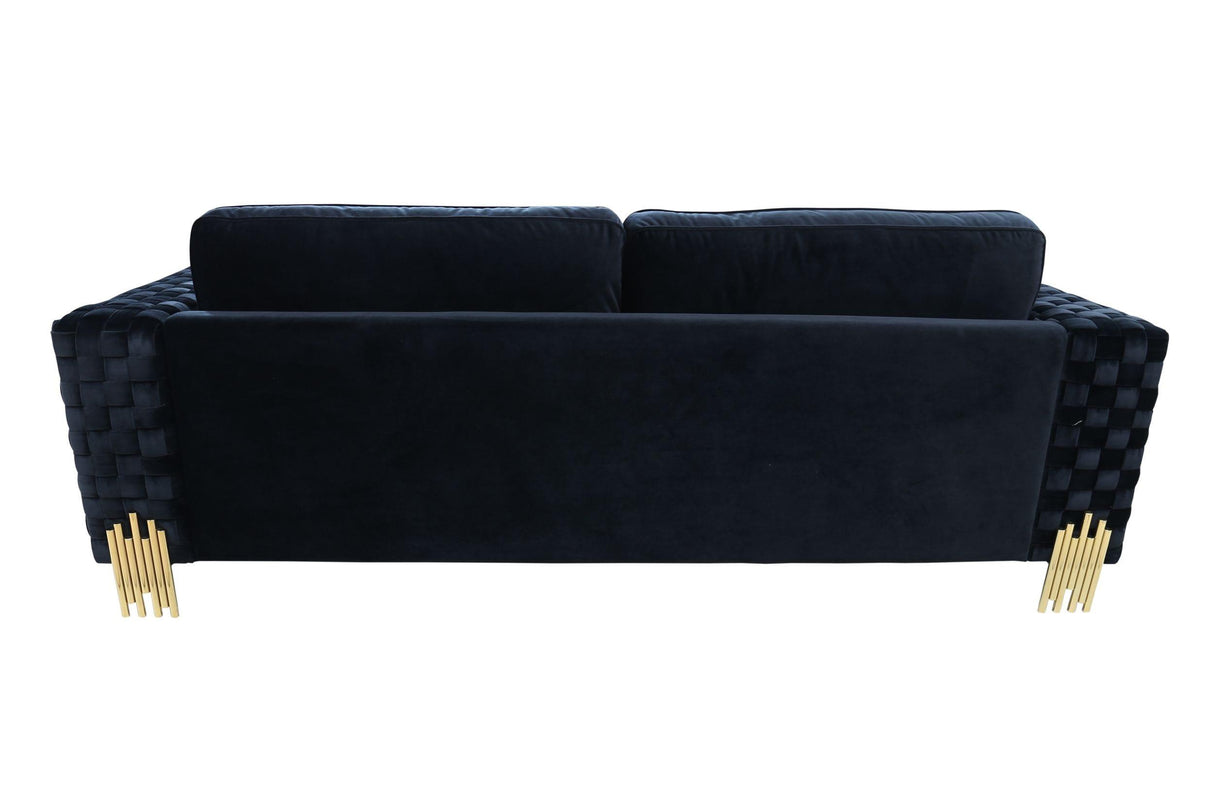 Divani Casa Lori Modern Sofa - galleria furniture outlet