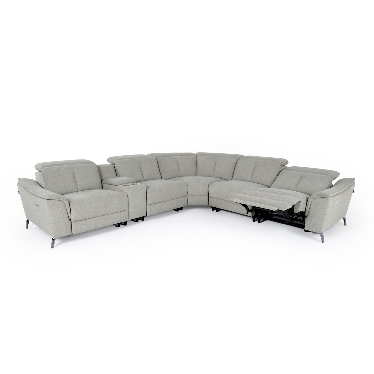 Divani Casa Lloyd Modern Sectional Sofa - galleria furniture outlet