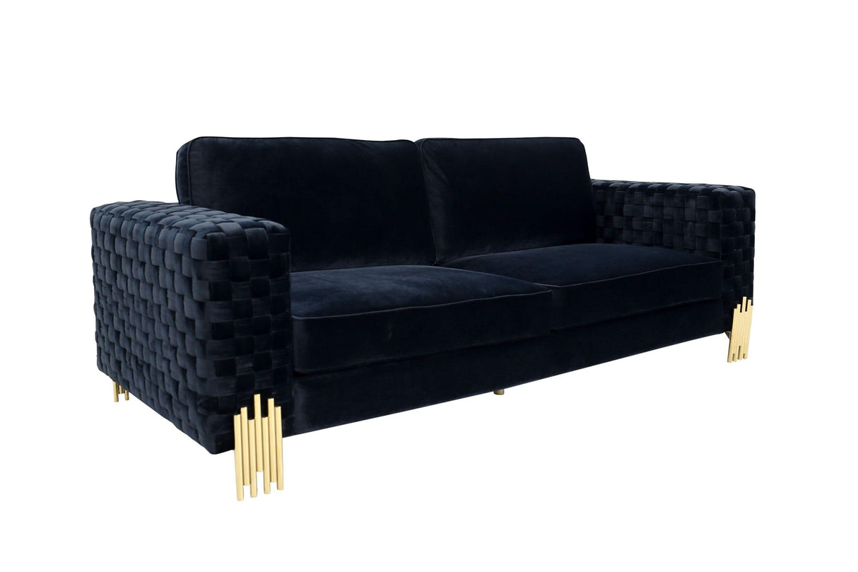 Divani Casa Lori Modern Sofa - galleria furniture outlet