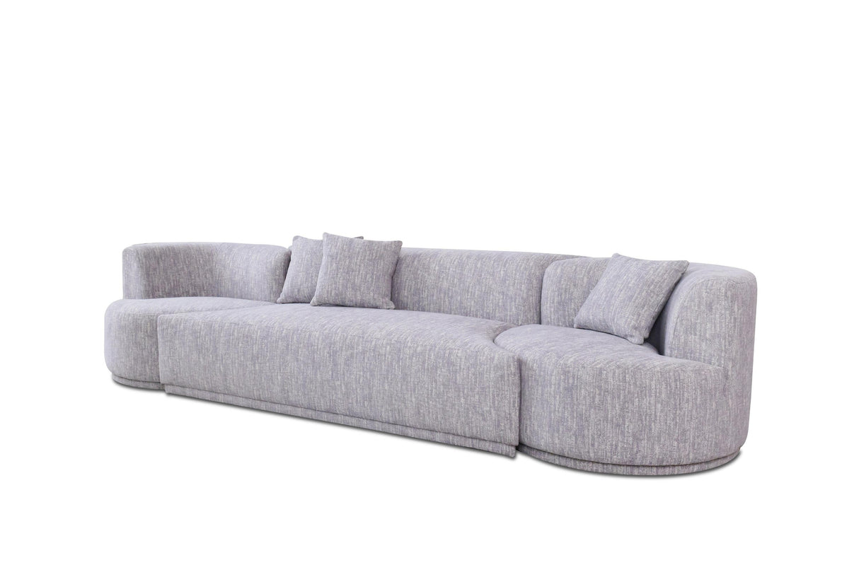 Divani Casa Beau Modern Sectional Sofa - galleria furniture outlet