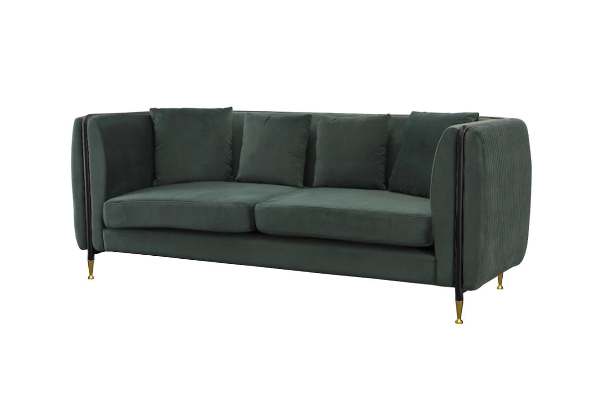 Divani Casa Oswego Modern Sofa - galleria furniture outlet