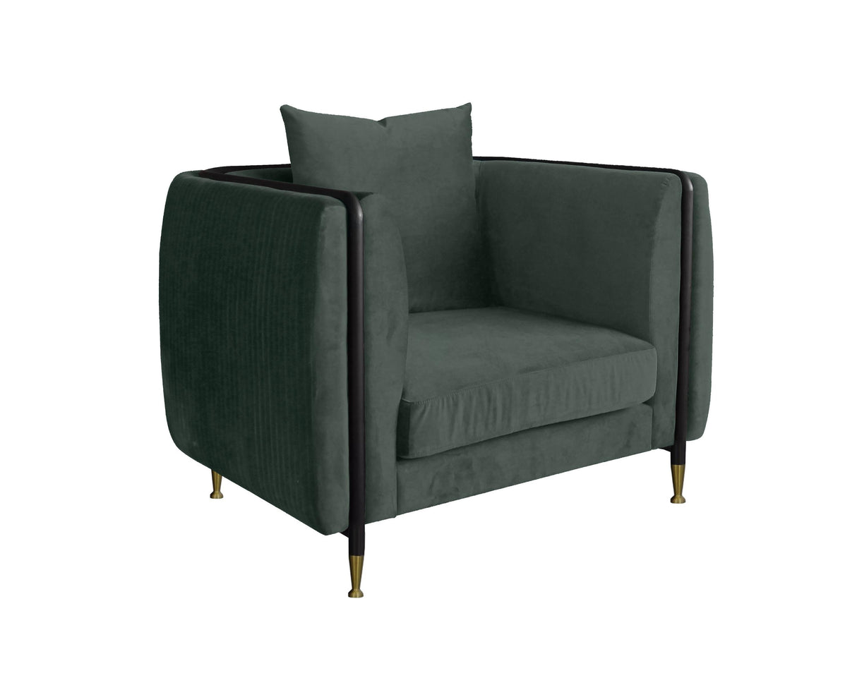 Divani Casa Oswego Modern Lounge Chair