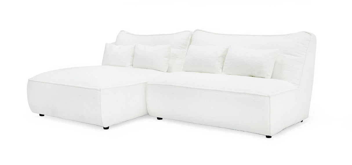 Divani Casa Racine Modern Sectional Sofa