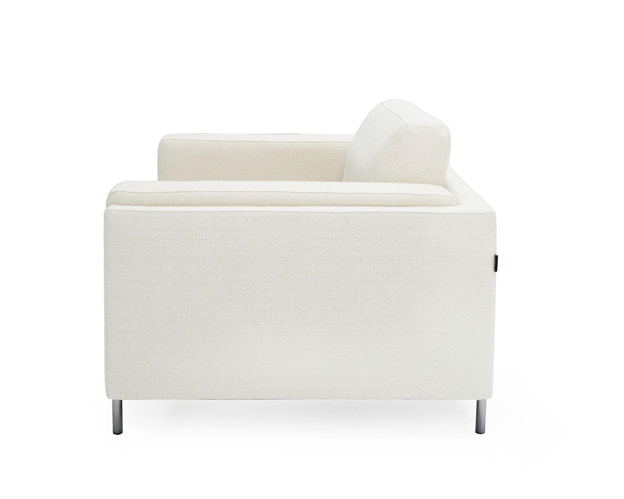 Divani Casa Schmidt Modern Accent Chair - galleria furniture outlet