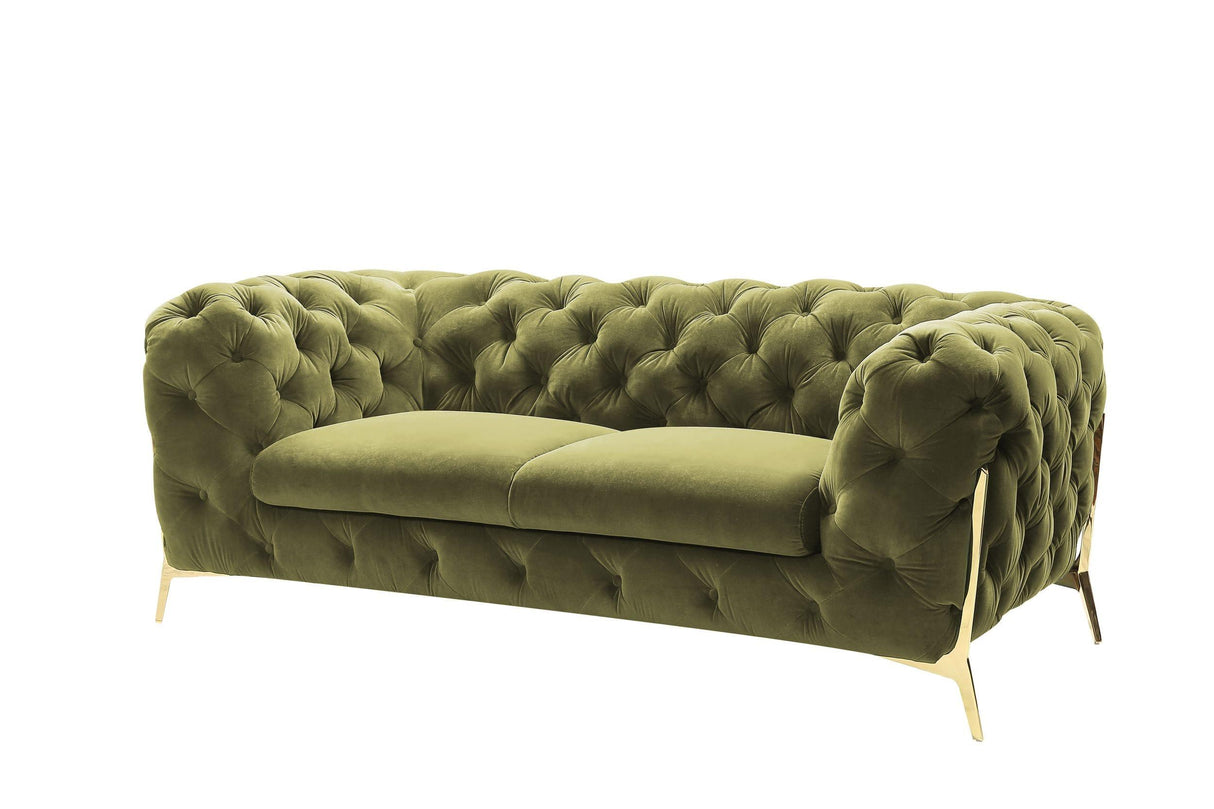 Divani Casa Sheila Transitional Loveseat