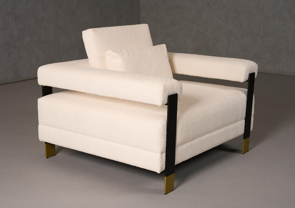 Divani Casa Stratford Modern Accent Chair