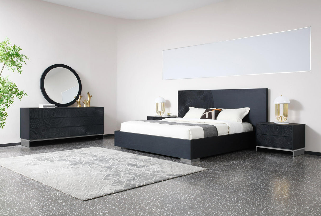 Lamod Cirque Modern Bed - galleria furniture outlet
