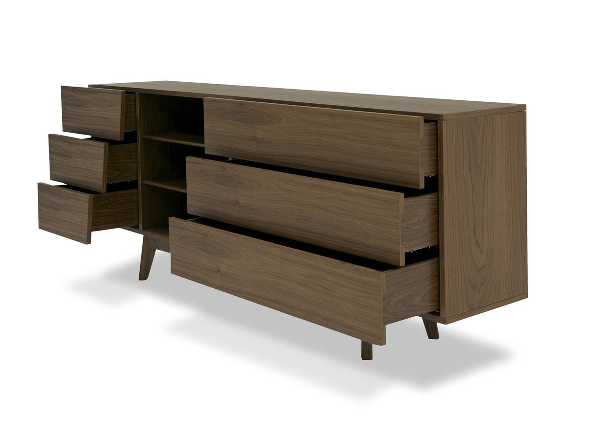Modrest Abelard Mid-Century Dresser - galleria furniture outlet