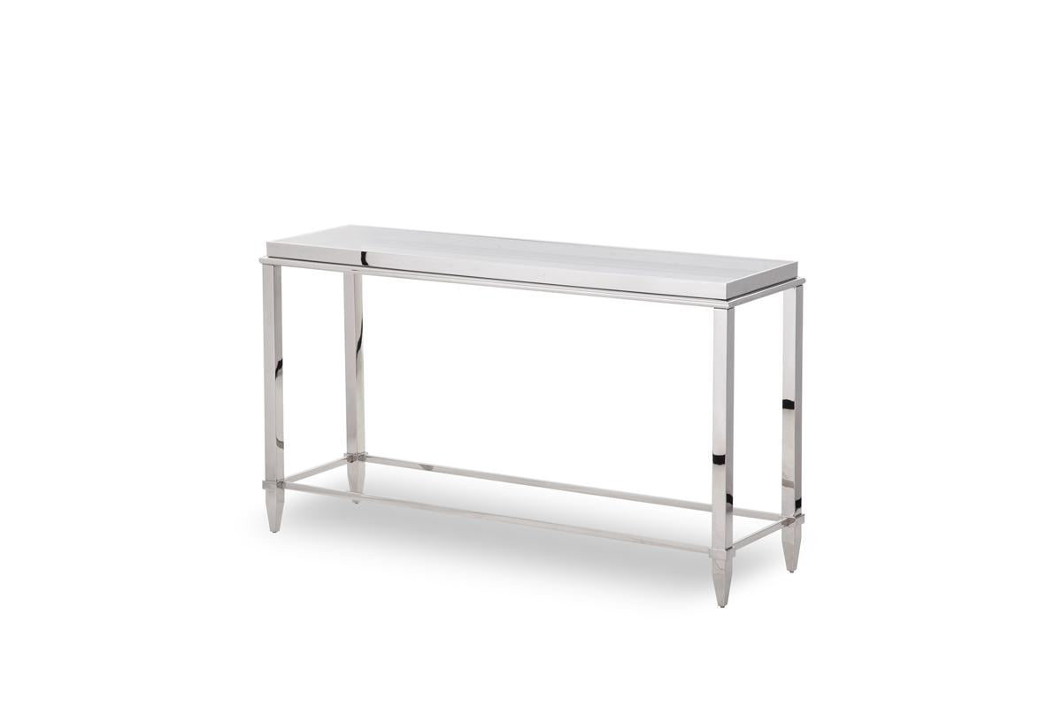 Modrest Agar Modern Console Table - galleria furniture outlet