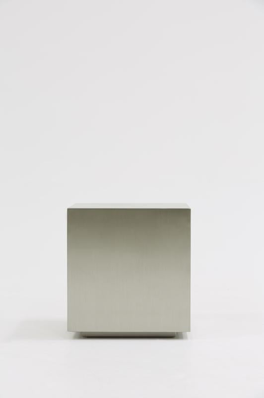 Modrest Anvil Modern End Table - galleria furniture outlet