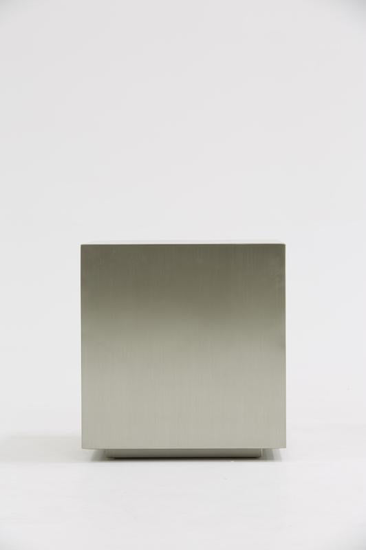 Modrest Anvil Modern End Table - galleria furniture outlet