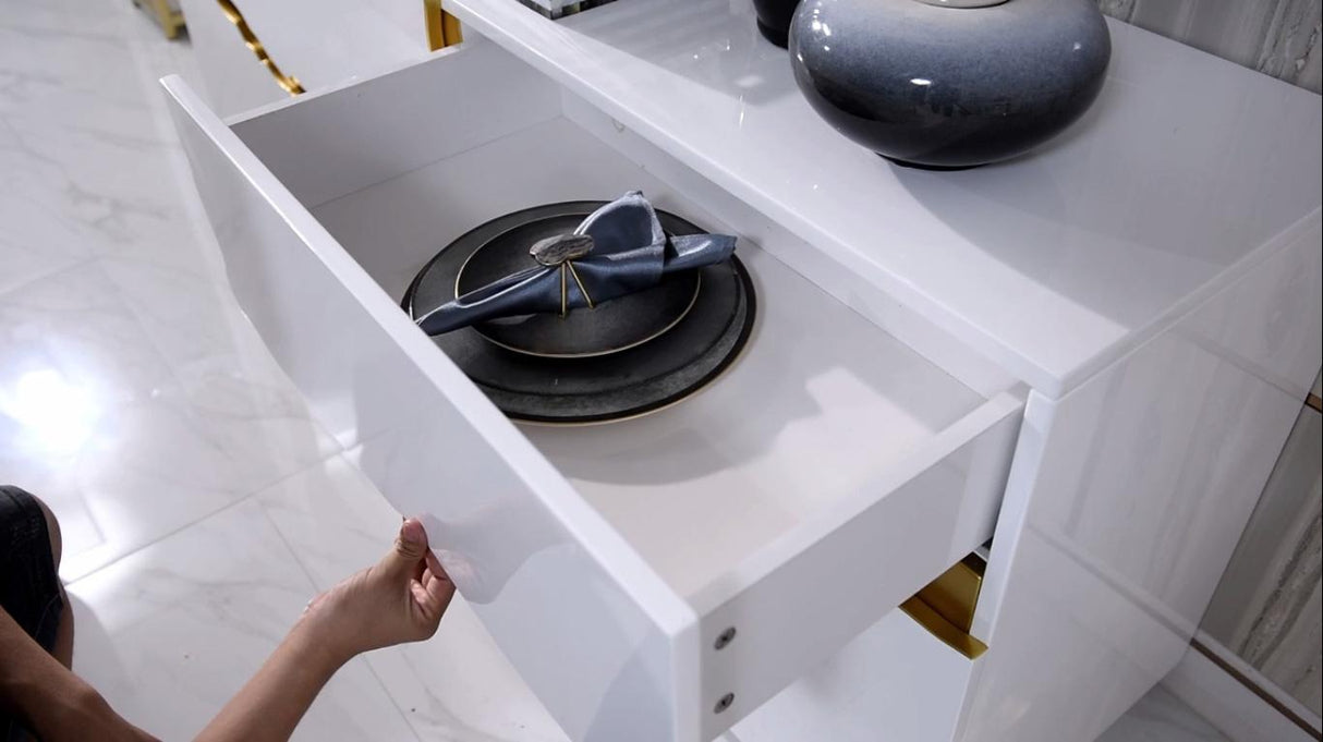 Modrest Aspen Modern Buffet - galleria furniture outlet